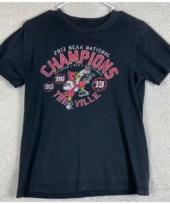 Louisville Cardinals Sweatshirt NCAA '13 Bask