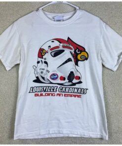 Louisville Cardinals T Shirt NCAA Building An Empire Shirt Reprinted, Uofl Sweatshirt, University of Louisville Sweatshirt