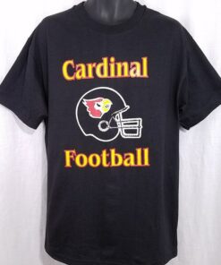 Louisville Cardinals T Shirt Vintage 90s NCAA Cardinal Football University Of Louisville Deadstock Mens