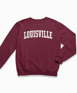 Louisville Sweatshirt- Louisville Kentucky Style Sweatshirt / Vintage Inspired Sweater