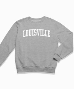 Louisville Sweatshirt- Louisville Kentucky Style Sweatshirt / Vintage Inspired Sweater