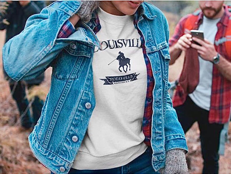 Louisville Vintage Style Unisex Crewneck Sweatshirt , Louisville Shirt