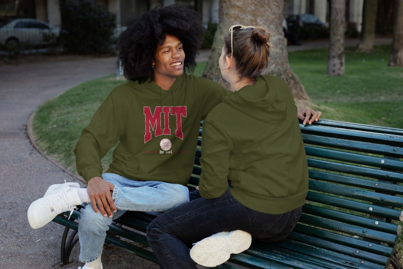 MIT Est 1861 Hoodies, Massachusetts Institute Of Technology Est 1861 Sweatshirt