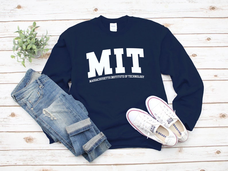 MIT Sweatshirt Massachusetts Institute Of Technology Sweater Shirts