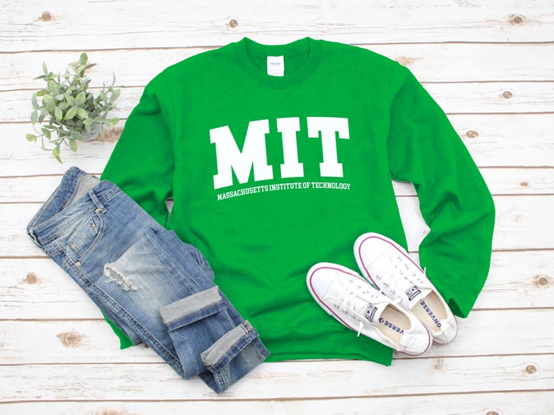 MIT Sweatshirt Massachusetts Institute Of Technology Sweater Shirts