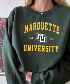 Marquette University Sweatshirt, Marquette Sweatshirt, College Sweatshirt, University Shirt, Colege Shirt, Custom University,College Student