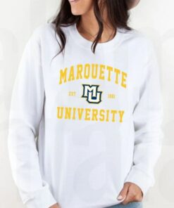 Marquette University Sweatshirt, Marquette Sweatshirt, College Sweatshirt, University Shirt, Colege Shirt, Custom University,College Student