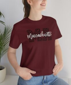 Massachusetts Shirt, College Football Shirt, Sports Gifts