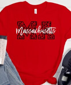 Massachusetts Shirt, College Football Shirt, Sports Gifts