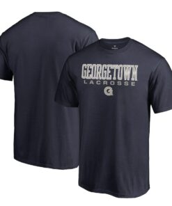Men's Fanatics Branded Navy Georgetown Hoyas True Sport Lacrosse T-Shirt
