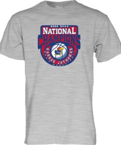 Men's NCAA Kansas Jayhawks National Basketball Champions Shirt 2022