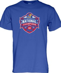 Men's NCAA Kansas Jayhawks National Basketball Champions Shirt 2022 Gifts for Fans