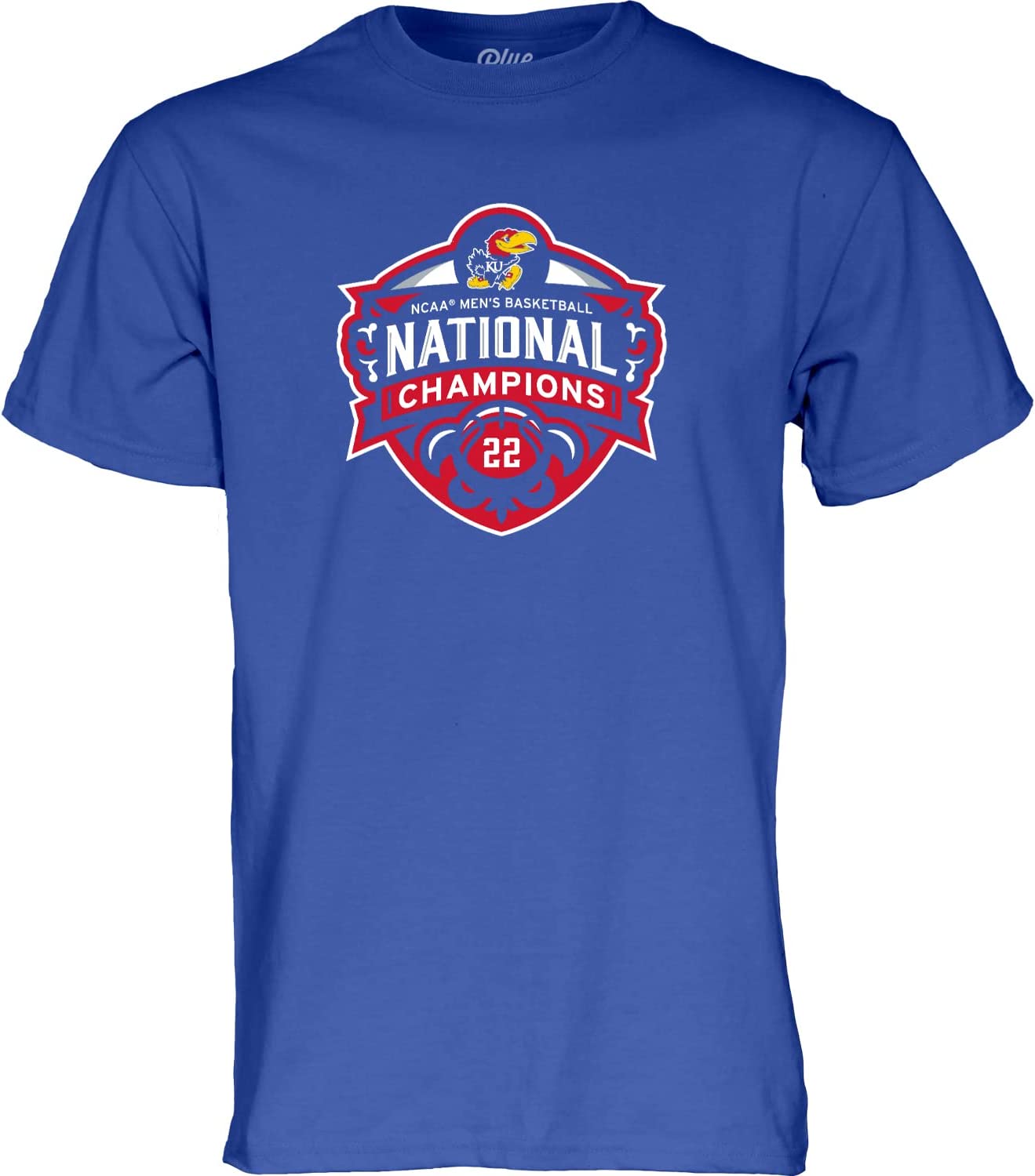 Men's NCAA Kansas Jayhawks National Basketball Champions Shirt 2022 Gifts for Fans