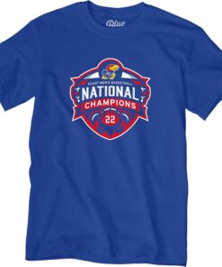 Men's NCAA Kansas Jayhawks National Basketball Champions Shirt 2022 Gifts for Fans