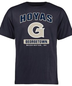 Men's Navy Georgetown Hoyas Campus Icon T-Shirt