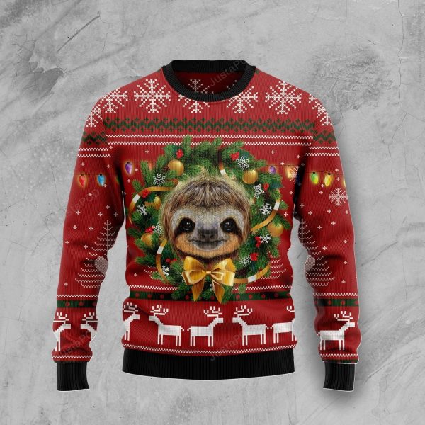 Merry Slothmas Ugly Christmas Sweater, All Over Print Sweatshirt, Ugly Sweater, Christmas Sweaters, Hoodie, Sweater