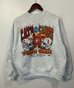 Miami Hurricanes Arizona Wildcats Fiesta Crewneck Sweater