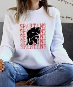 Michigan Spartans Sweatshirt, Football Gameday Sweatshirt, Womens Footballs Sweatshirt, Gameday Crewneck Sweatshirt for Women