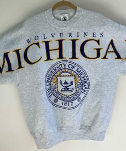 Michigan Spellout Crewneck Gifts for Fans