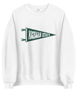 Michigan State Pennant Sweatshirt Gifts for Fans
