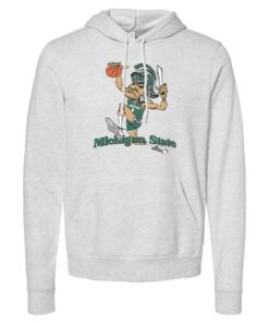 Michigan State Spartans Vintage Dunking Gruff Sparty Unisex Shirt / Hoodie Sweatshirt