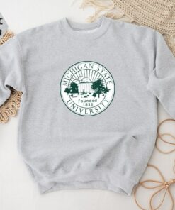Michigan State Sweatshirt, College Sweatshirt, Gift for Student, Gift for Teacher , MSU Hoodie, College Sweatshirts