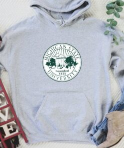 Michigan State Sweatshirt, College Sweatshirt, Gift for Student, Gift for Teacher , MSU Hoodie, College Sweatshirts