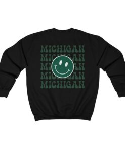 Michigan Themed Sweatshirt, Michigan Tailgate Shirt, Custom College Shirt, Gam Day Shirt, Football Game Day, Michigan Crewneck, Student Gift