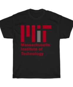 MIT Logo Massachusets Institute Of Technology Men'S Navy Gray Black