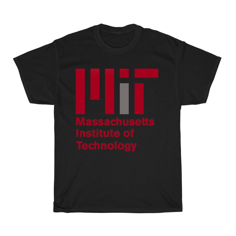 MIT Logo Massachusets Institute Of Technology Men'S Navy Gray Black