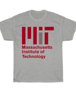 MIT Logo Massachusets Institute Of Technology Men'S Navy Gray Black