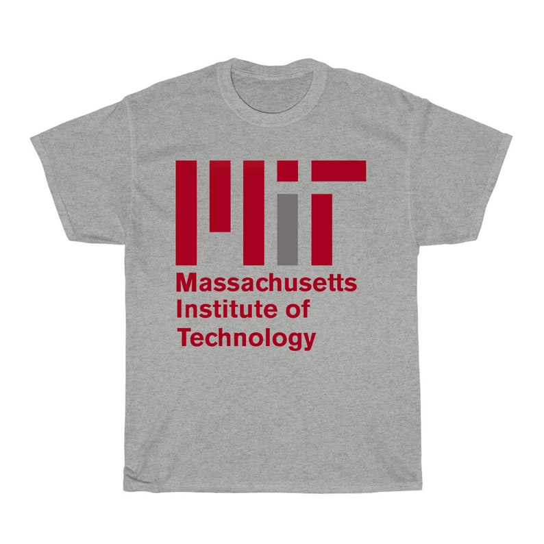 MIT Logo Massachusets Institute Of Technology Men'S Navy Gray Black