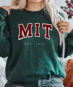 MIT Sweatshirt, Institute Of Technology Shirt, Massachusettes Gift For Women