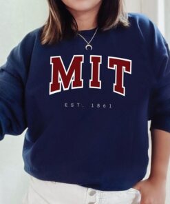 MIT Sweatshirt, Institute Of Technology Shirt, Massachusettes Gift For Women