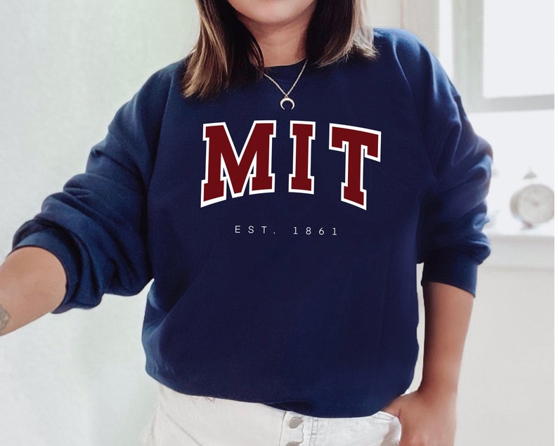MIT Sweatshirt, Institute Of Technology Shirt, Massachusettes Gift For Women