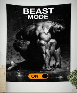 Motivational Quotes Banner Flag Tapestry For Fitness Club, Home Gym