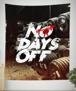 Motivational Quotes Banner Flag Tapestry For Home Gym Decor