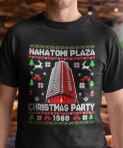 Nakatomi Plaza T Shirt Ugly Christmas