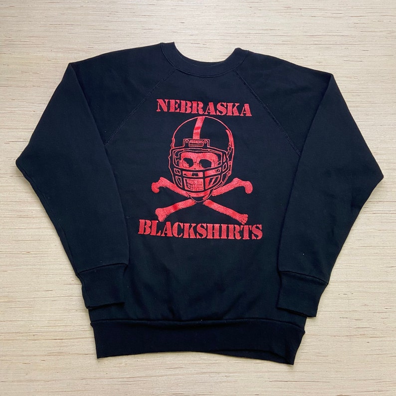 Nebraska Cornhuskers Vintage NCAA Pullover Crewneck Sweatshirt Gift for NCAA Fans