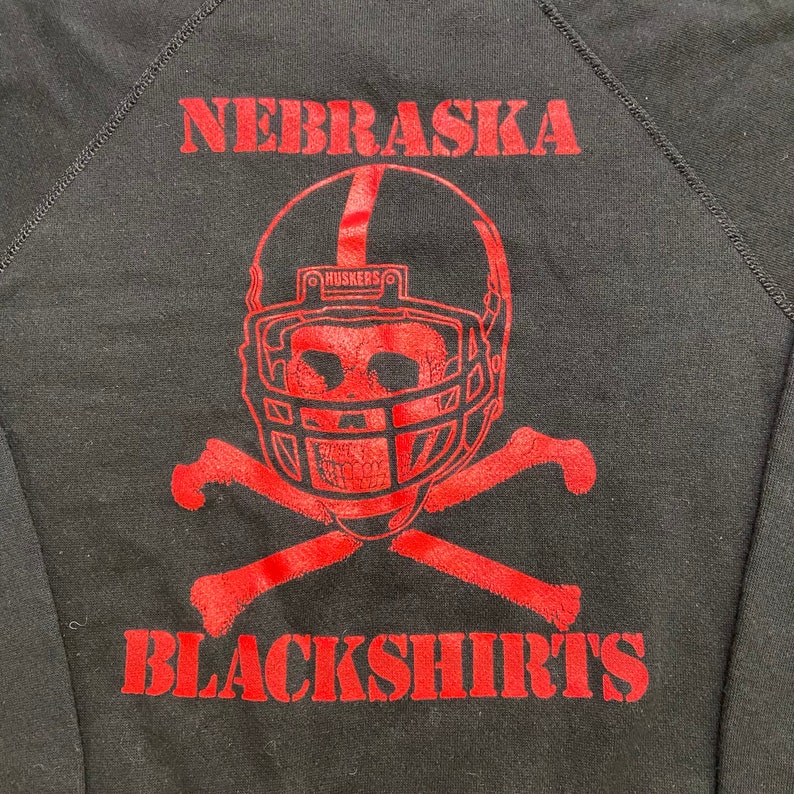 Nebraska Cornhuskers Vintage NCAA Pullover Crewneck Sweatshirt Gift for NCAA Fans