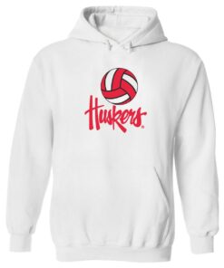 Nebraska Cornhuskers Volleyball Sweatshirt Nebraska Huskers Volleyball Sweatshirt, 5-Time Champions Fleece Huskers Pullover Husker Apparel, Gifts for NCAA Fans