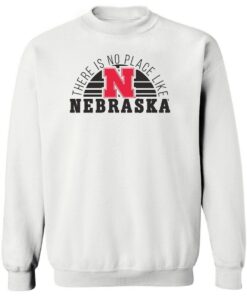 Nebraska Huskers Crewneck Sweatshirt, No Place Like Nebraska, Nebraska Cornhuskers Sweatshirt, Husker Sweatshirt, Nebraska Sweatshirt