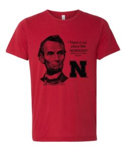 Nebraska Huskers Premium Shirt Shirt, Abe Lincoln, Nebraska Cornhuskers Shirt