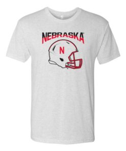 Nebraska Huskers Shirt Shirt Nebraska Football Helmet Nebraska Huskers Shirt Cornhusker Shirt