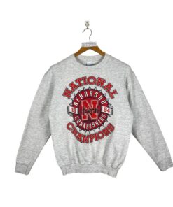 Nebraska Huskers Sweatshirt Medium Vintage 90S University Of Nebraska Huskers Cornhuskers 1994 Football Pullover Crewneck Sweatshirt