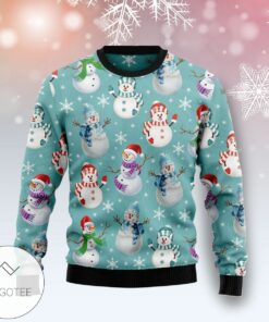 New 2022 Love Snowman Ugly Christmas Sweater