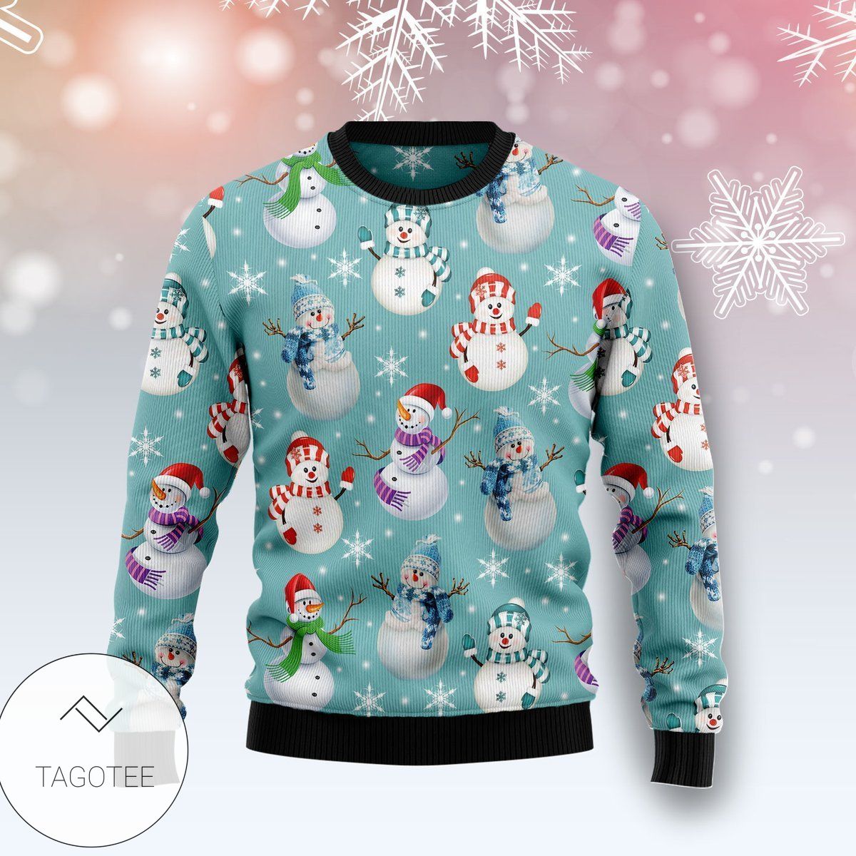 New 2022 Love Snowman Ugly Christmas Sweater