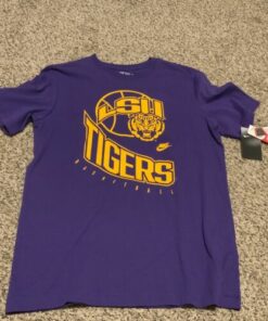 Nike LSU Tigers Shirt Basketball Shirt Tee
