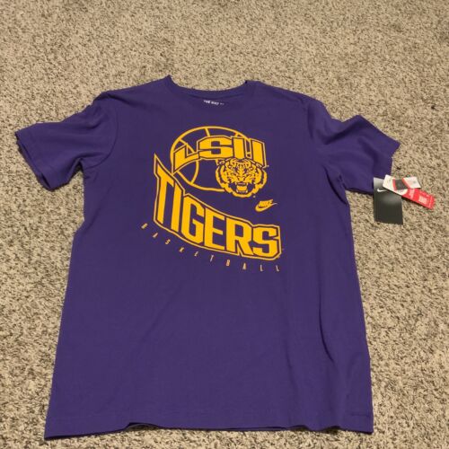 Nike LSU Tigers Shirt Basketball Shirt Tee