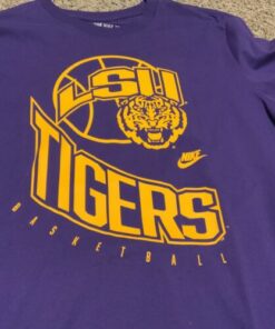 Nike LSU Tigers Shirt Basketball Shirt Tee